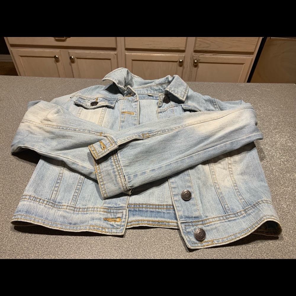 Girls Denim jacket Cherokee - Picture 3 of 4